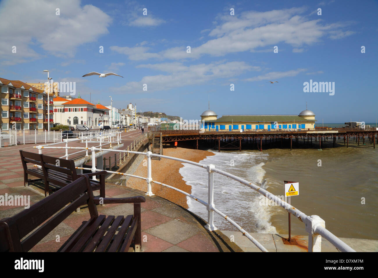 Hastings seafront at White Rock, East Sussex, England, UK, GB Stock Photo Alamy
