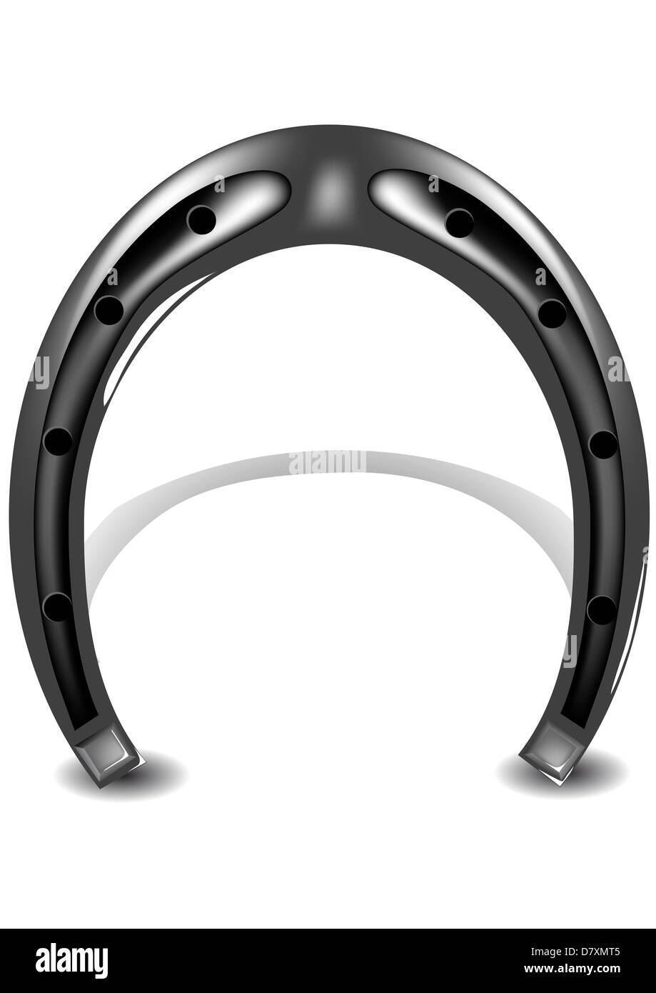 horseshoe lucky charm Stock Photo Alamy