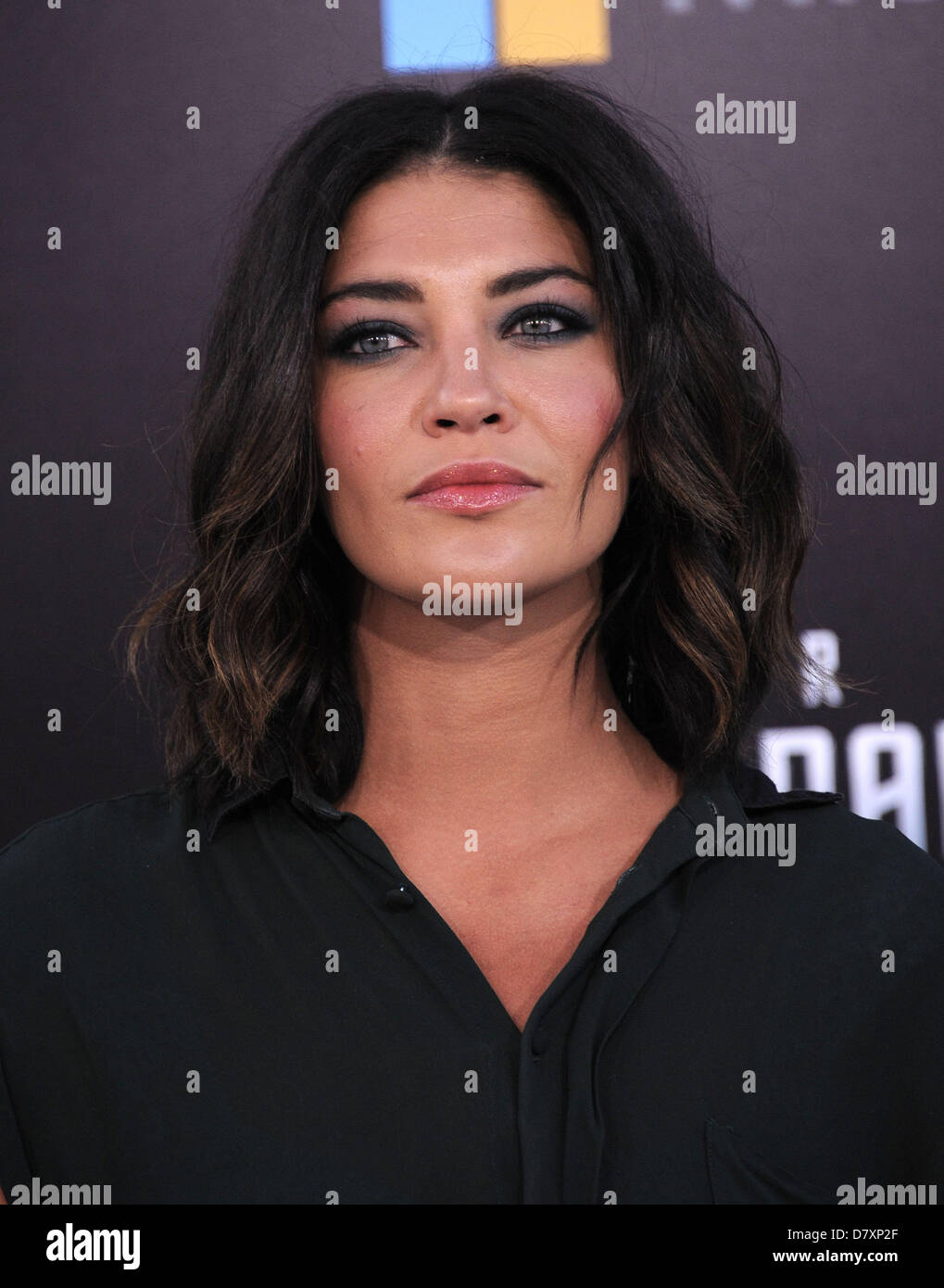 Hollywood, California, U.S. May 14, 2013. Jessica Szohr arrives for the ''Star Trek Into Darkness'' Los Angeles Premiere at the Dolby theater. (Credit Image: Credit:  Lisa O'Connor/ZUMAPRESS.com/Alamy Live News) Stock Photo