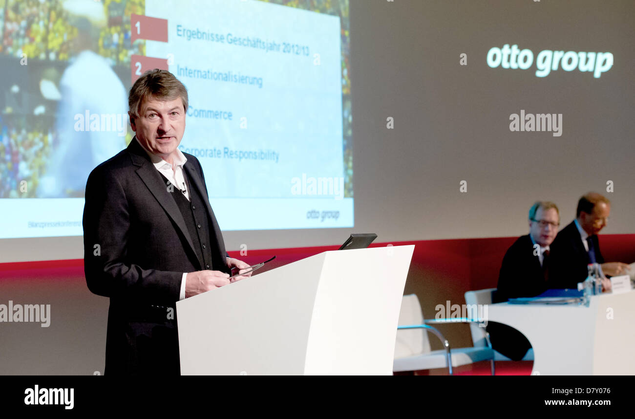 Otto Group chairman of the management board, HansOtto Schrader, speaks