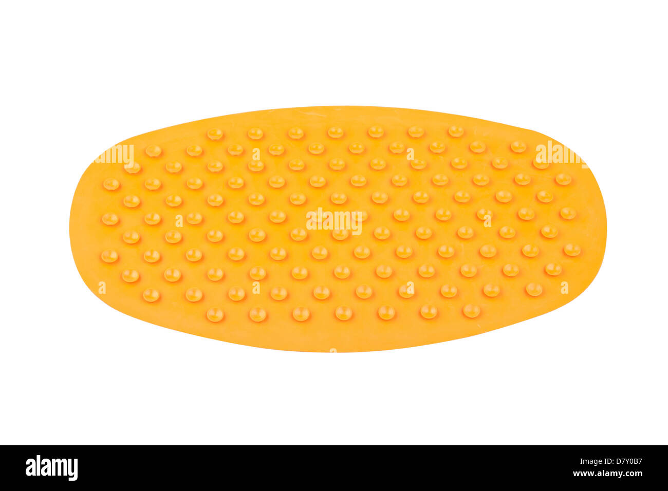 Anti slip rubber mat for bathroom or wet area Stock Photo