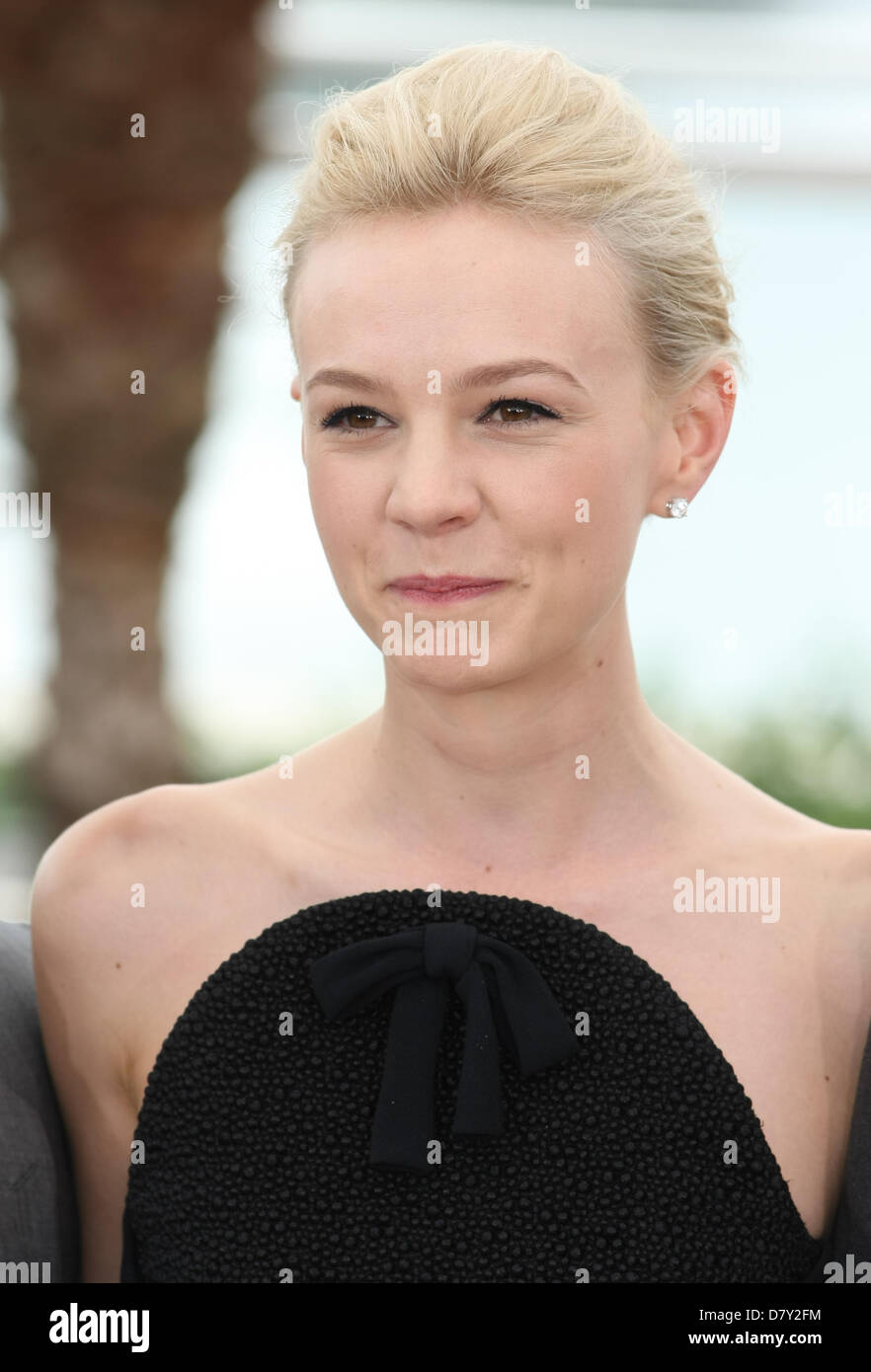 CAREY MULLIGAN THE GREAT GATSBY. PHOTOCALL. CANNES FILM FESTIVAL 2013 CANNES  FRANCE 15 May 2013 Stock Photo