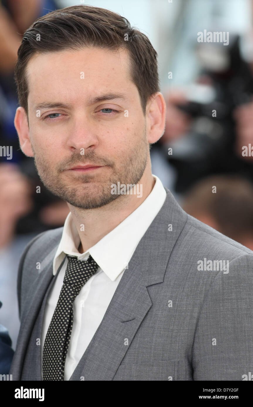 TOBEY MAGUIRE THE GREAT GATSBY. PHOTOCALL. CANNES FILM FESTIVAL 2013 CANNES  FRANCE 15 May 2013 Stock Photo