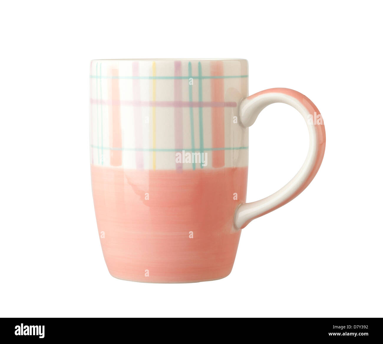 Colorful mug for tea or coffee Stock Photo