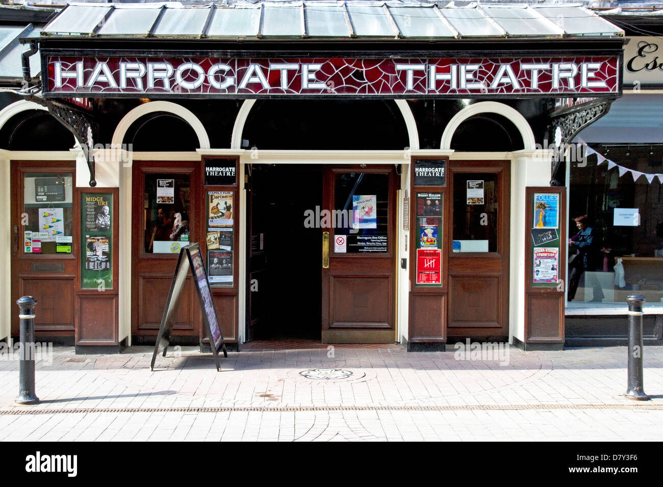 Harrogate Theatre, Oxford Street, Harrogate, North Yorkshire, England, UK Stock Photo