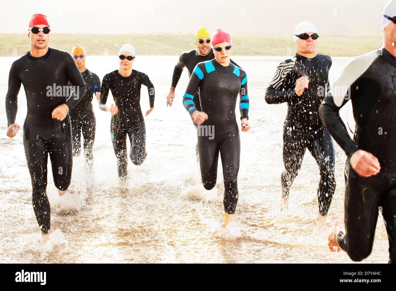 Mature swimmers hi-res stock photography and images - Alamy