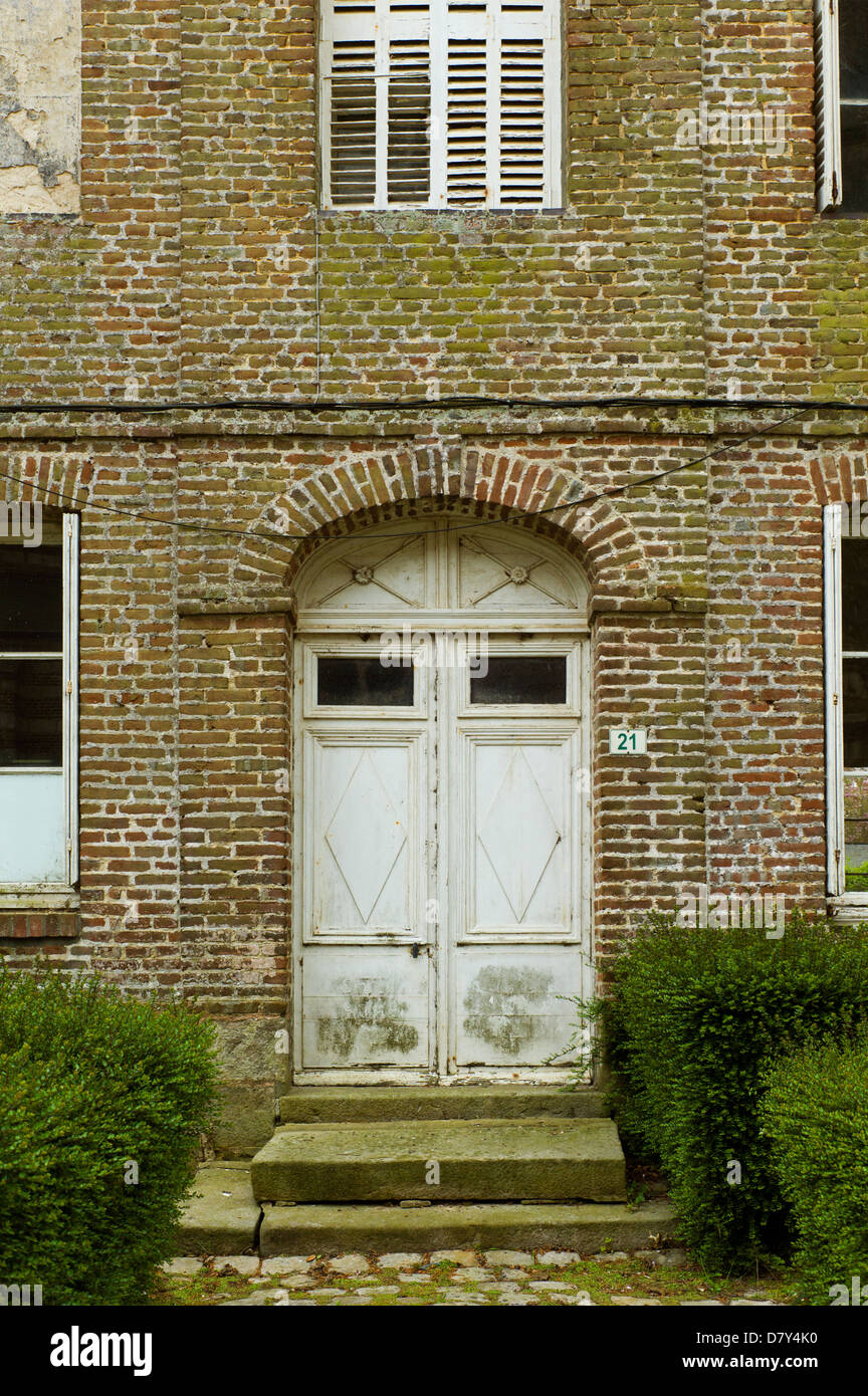 Abandoned house, Normandy, France Stock Photo