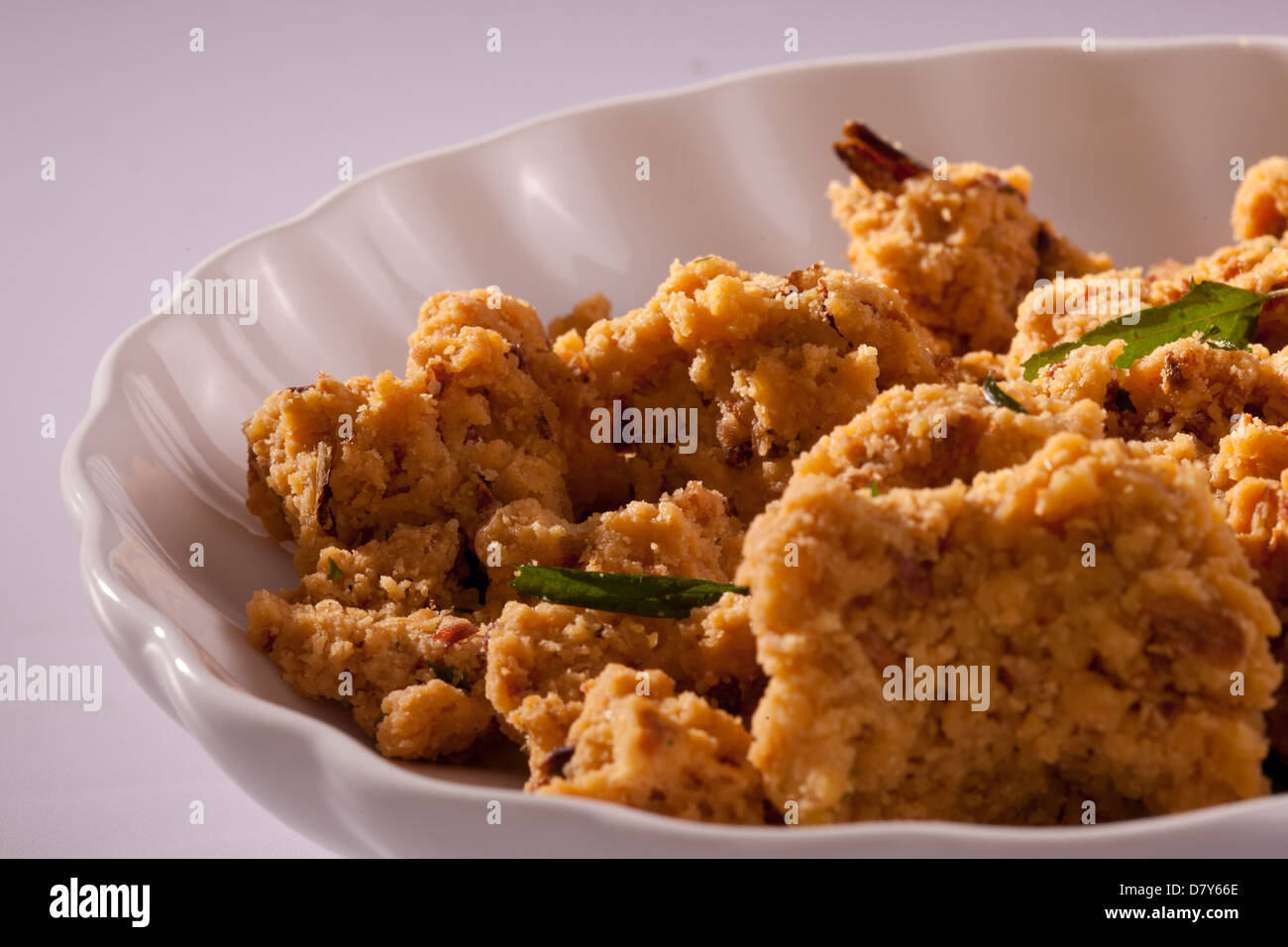 Vegetable Pakoda - Indian fritters. Stock Photo