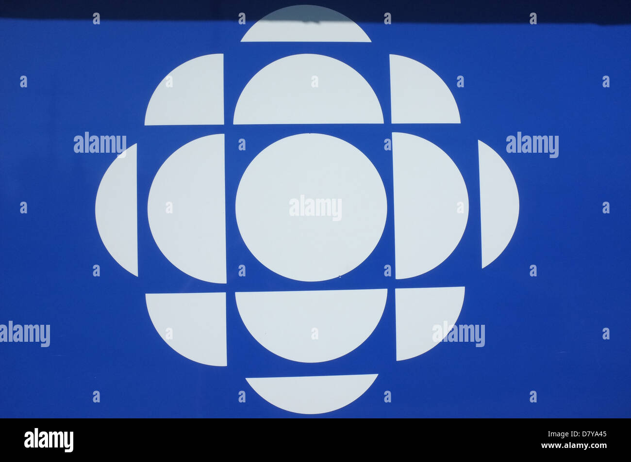 A CBC logo on a small radio transmitting station. The Canadian Press