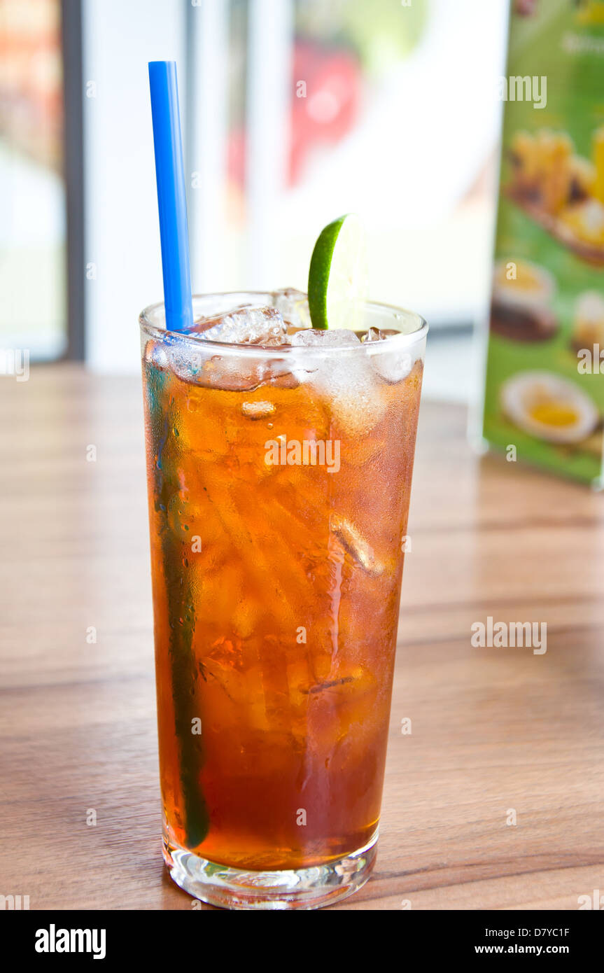 English iced tea for healthy drinking Stock Photo