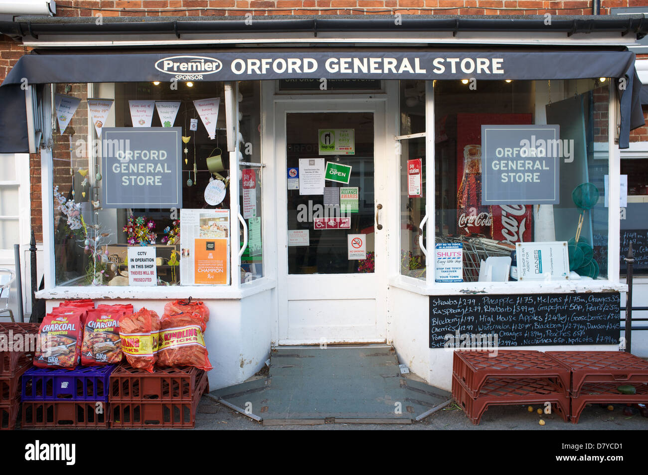 Orford General Store, Orford, Suffolk, UK. Stock Photo