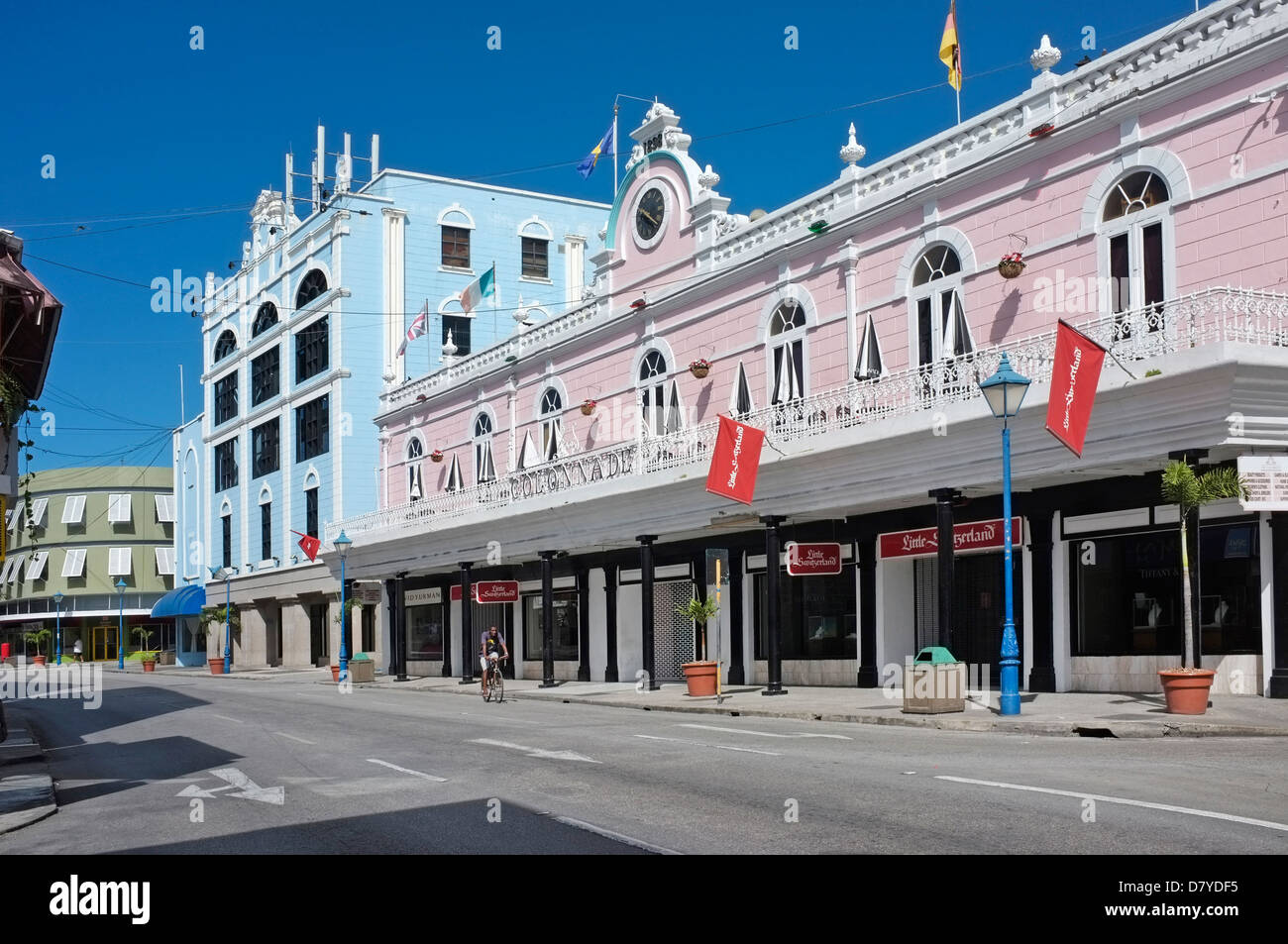 Department Store on Broad Street, Barbados Stock Photo Alamy