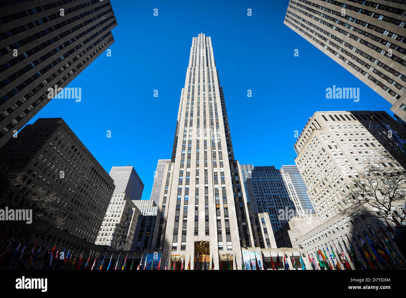 The Rockefeller Center, Manhattan, New York City Stock Photo Alamy