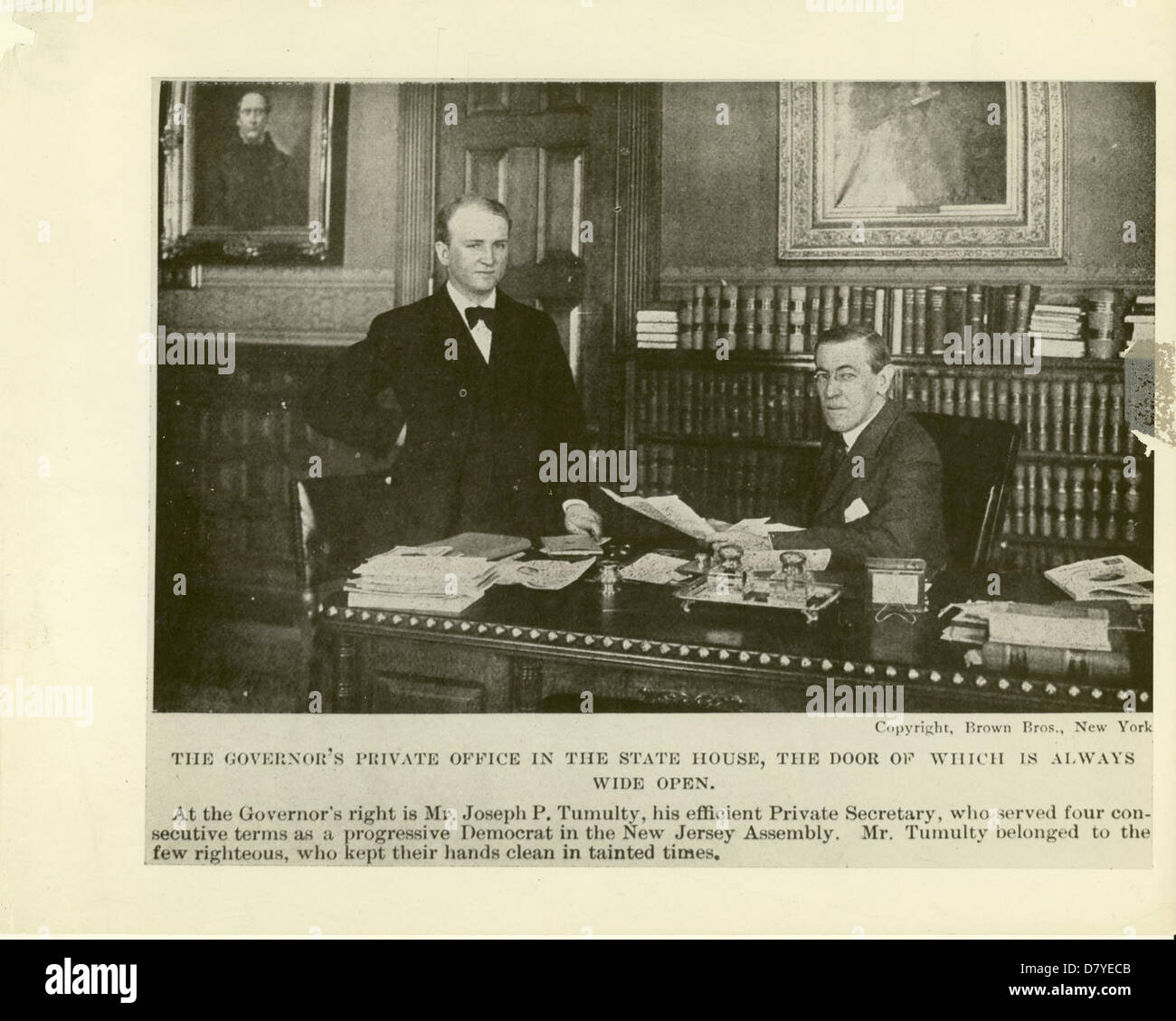 Governor woodrow wilson hires stock photography and images Alamy