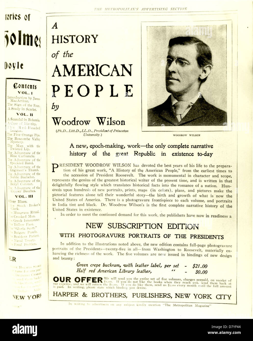 &ldquo;A History of the American People Stock Photo - Alamy