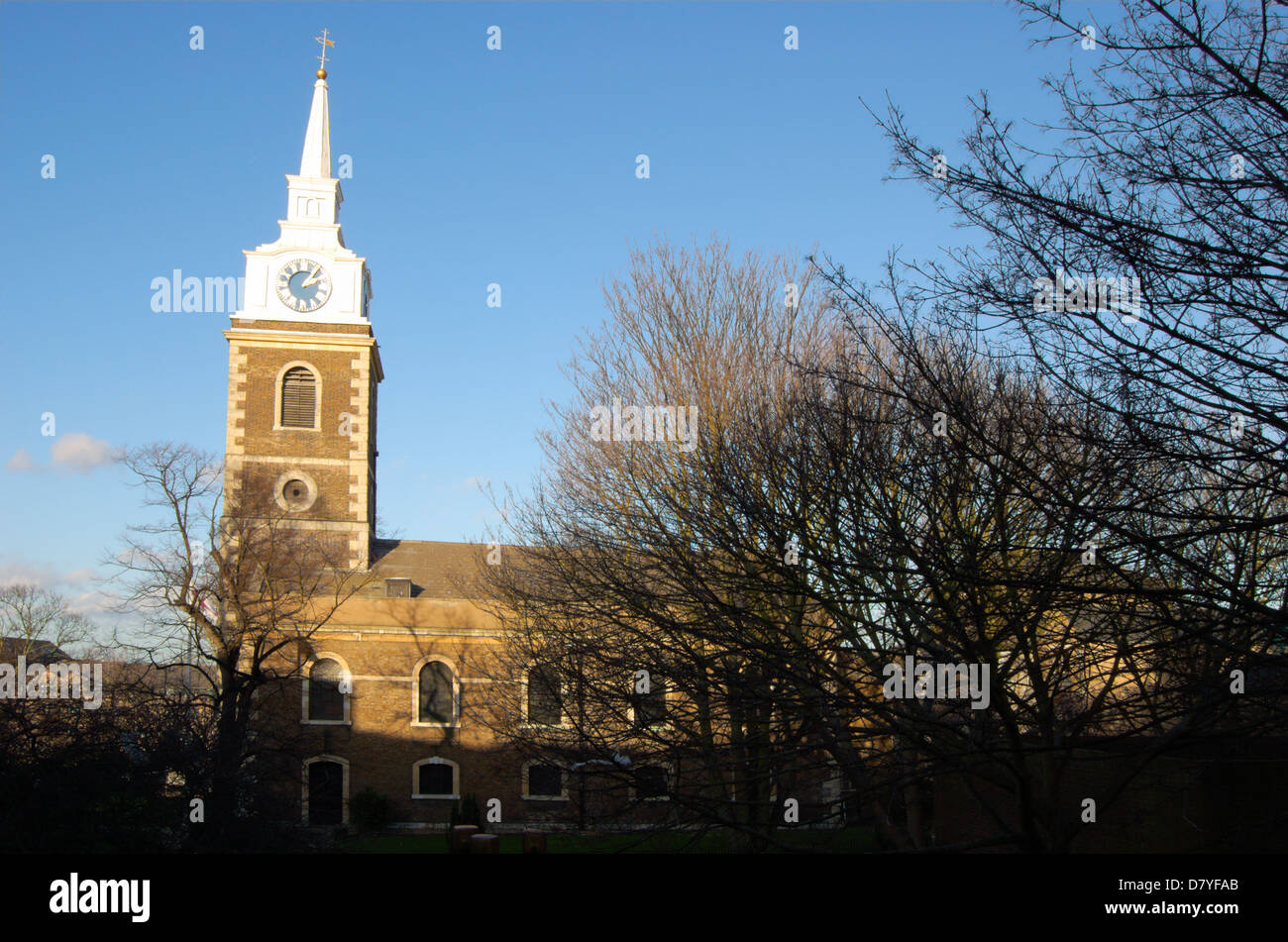 Saint church in Gravesend, Kent, England Stock Photo Alamy