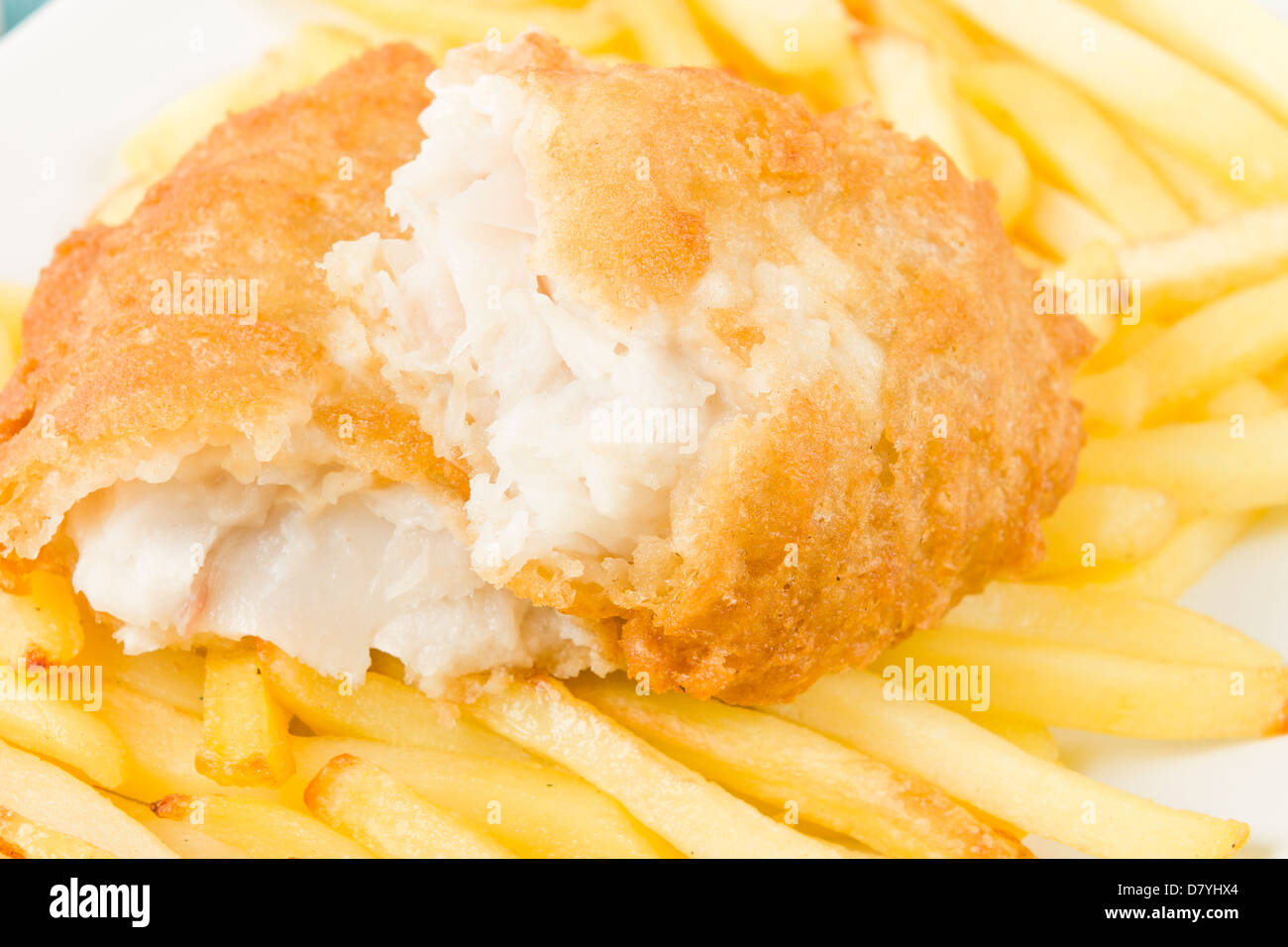 Fish & Chips. A popular British traditional meal! Stock Photo Alamy