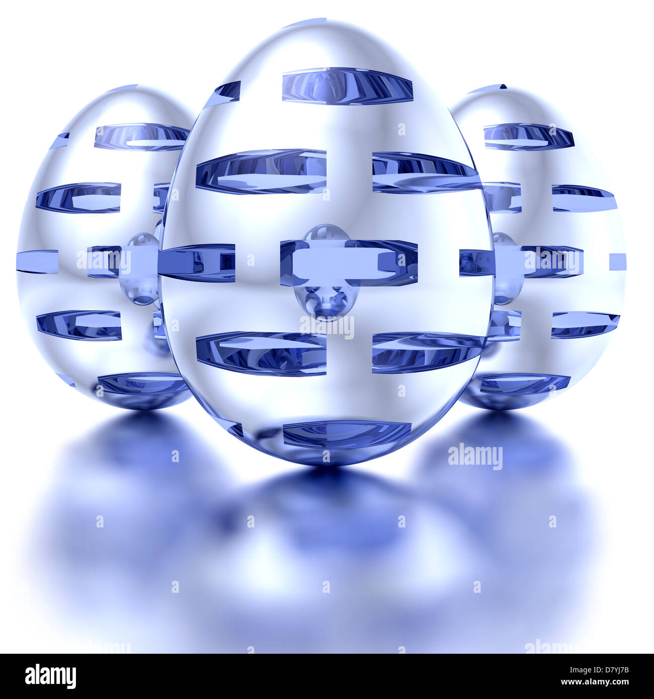 Space Easter eggs Stock Photo - Alamy
