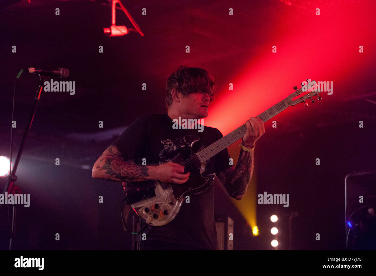 Thee Oh Sees Performing At All Tomorrows Parties Festival Pontins Camber Sands West Sussex England United Kingdom Stock Photo Alamy