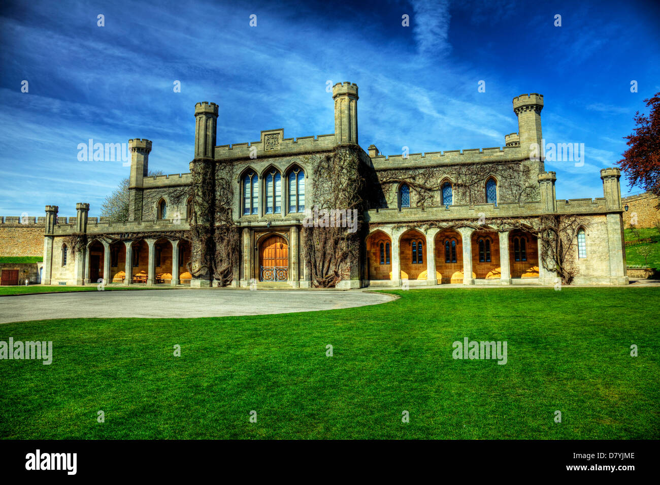 England lincoln crown court house lincoln city exterior hi-res stock ...