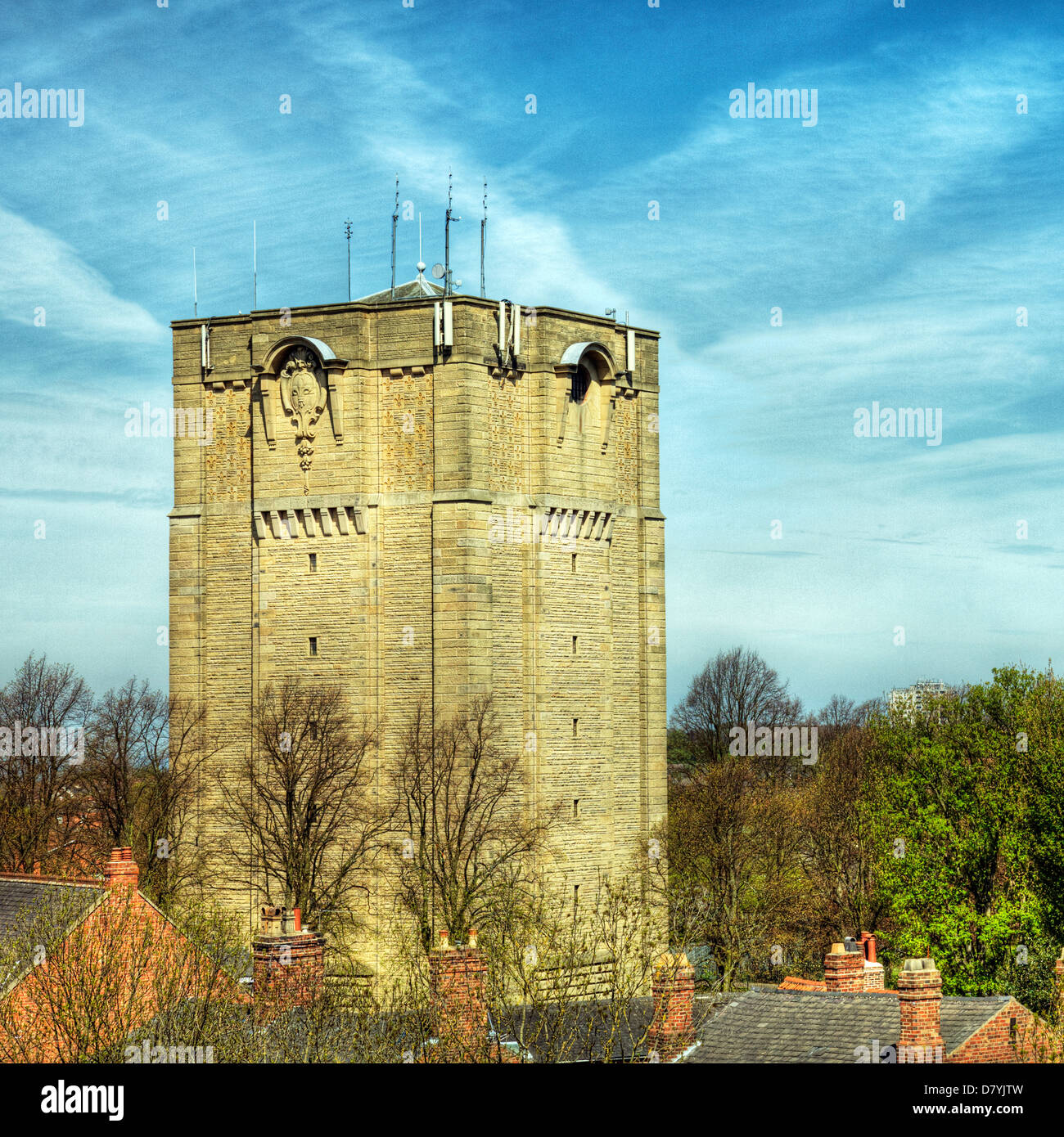 Westgate Water Tower Wickham Gardens Lincoln Castle, Lincolnshire, UK