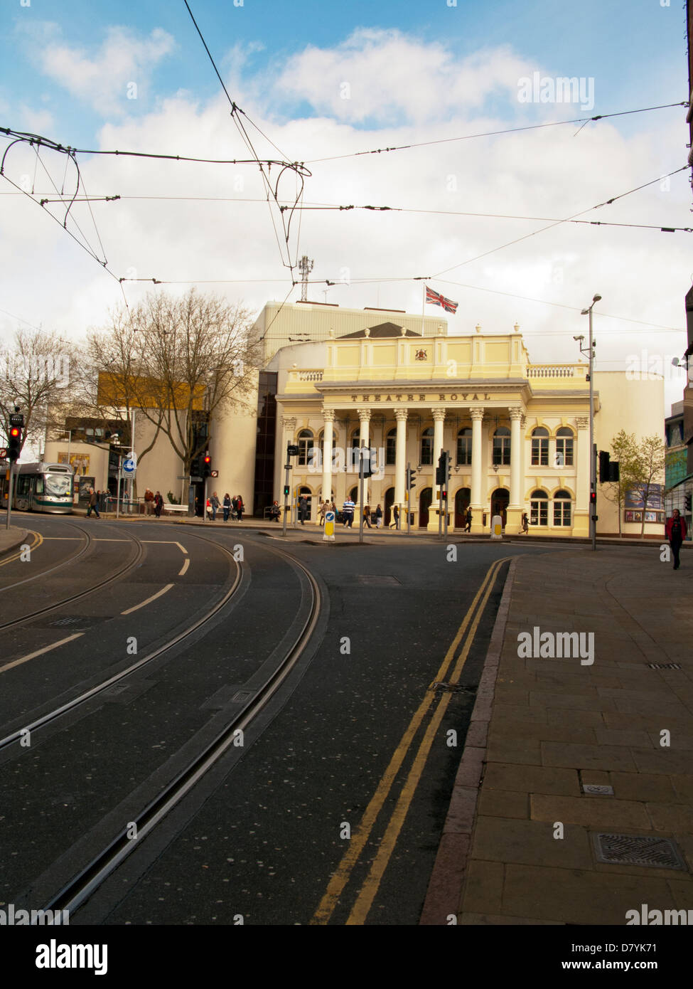 Nottingham City Centre, Theater royal outside exterior facade