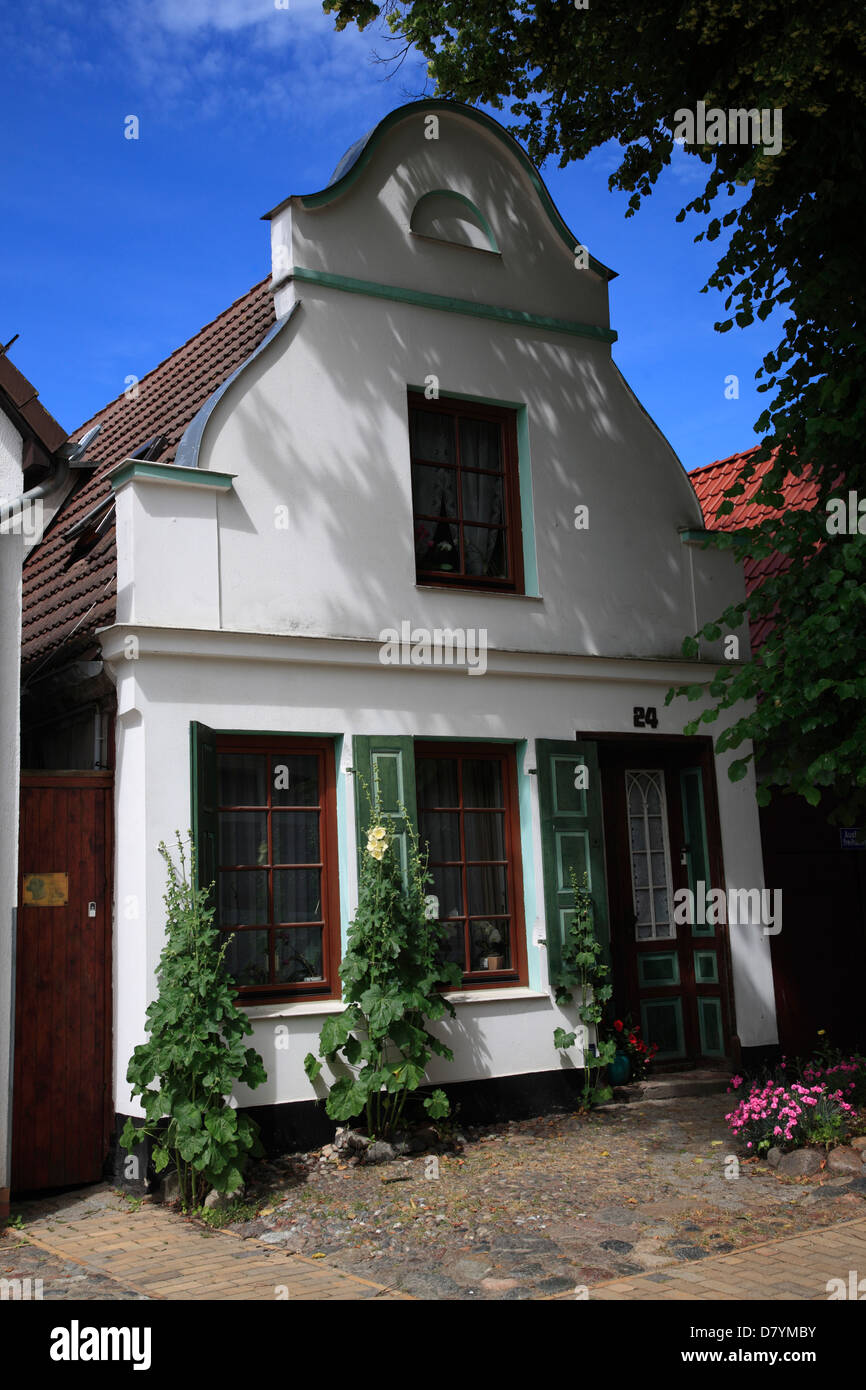 Old house in Warnemuende, Rostock, Germany Stock Photo Alamy