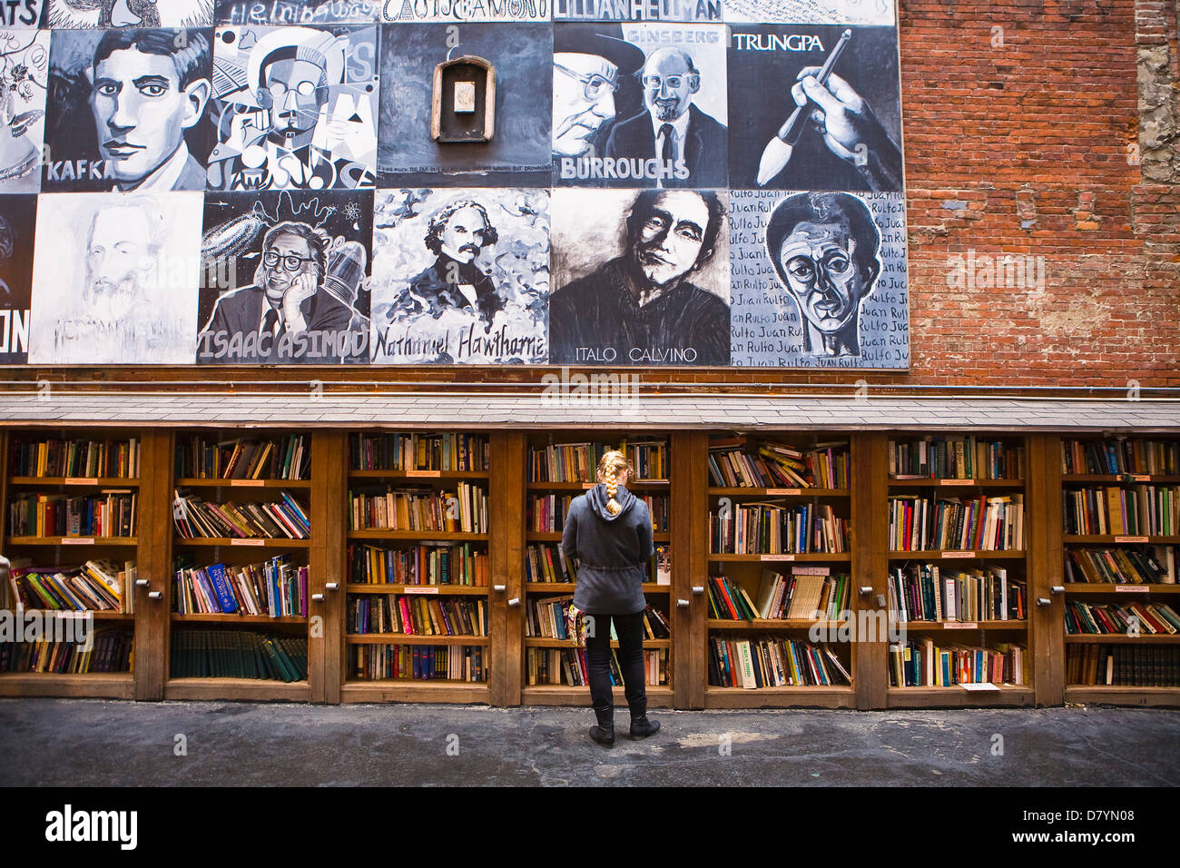 Brattle Book Shop Boston, Massachusetts Stock Photo Alamy