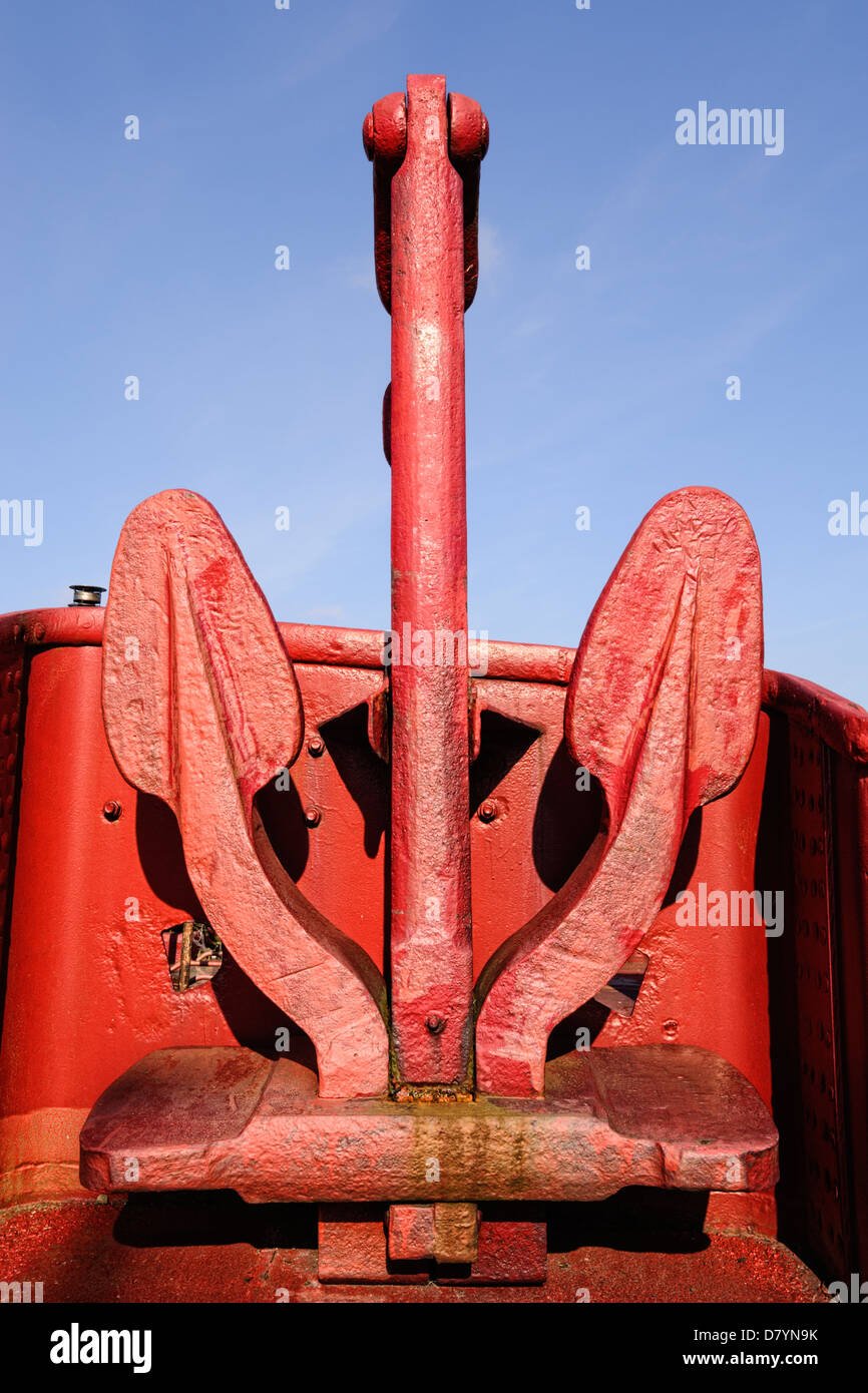 Old anchor Stock Photo