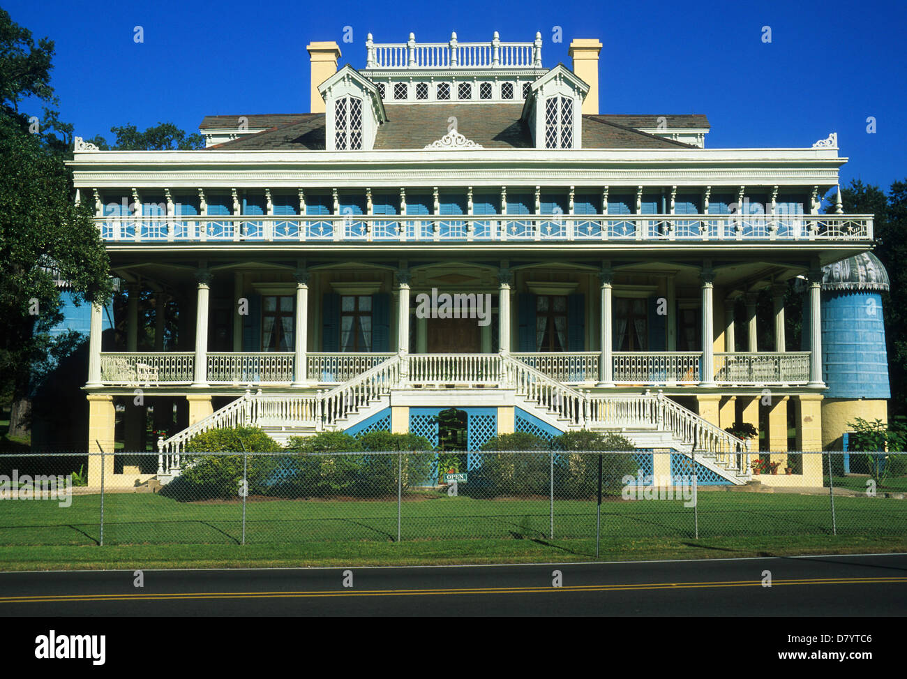 Planters House On The Mississippi River At New Orleans Louisiana