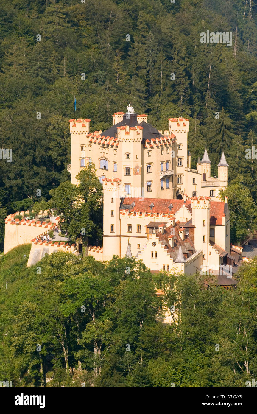 Schloss Hohenschwangau, Bavaria, Germany Stock Photo