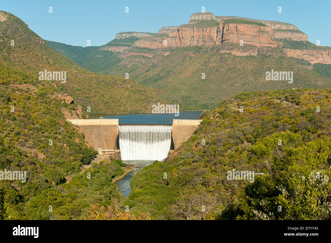 Blyde River Canyon Dam, Mpumalanga, South Africa Stock Photo
