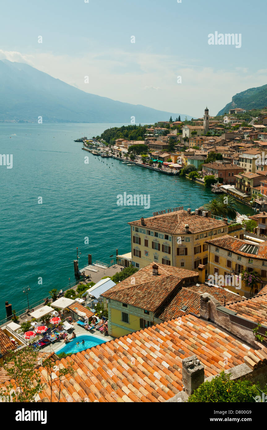 Lake Garda, Limone sul Garda, Lombardia, Italy Stock Photo - Alamy