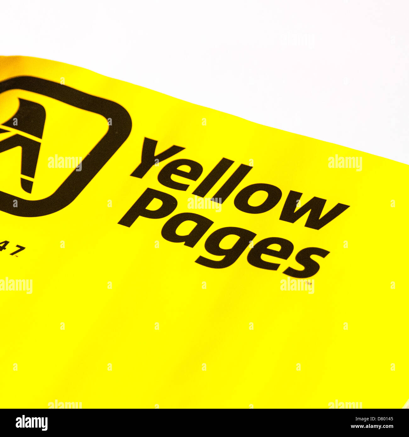 Yellow Pages telephone business directory Stock Photo Alamy