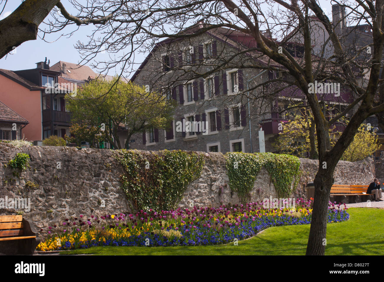la tour de peilz,vaud,swiss Stock Photo Alamy