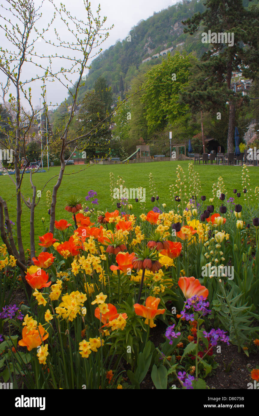 montreux,vaud,swiss Stock Photo