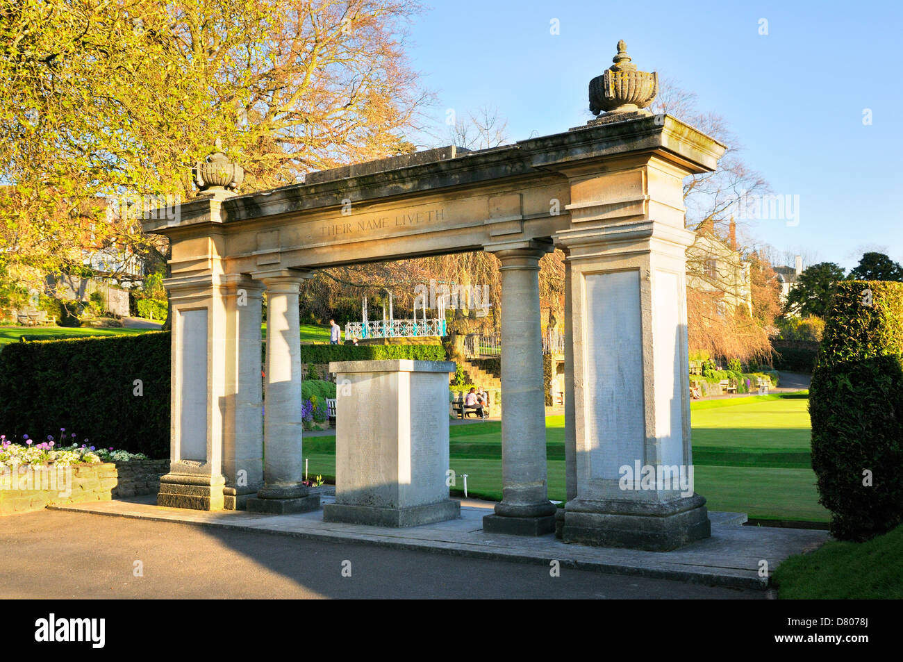 Guildford War Memorial, Castle Grounds, Surrey, UK Stock Photo