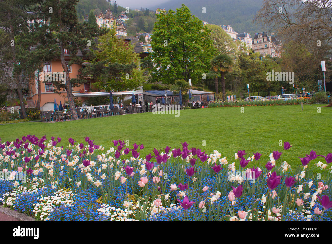 montreux,vaud,swiss Stock Photo