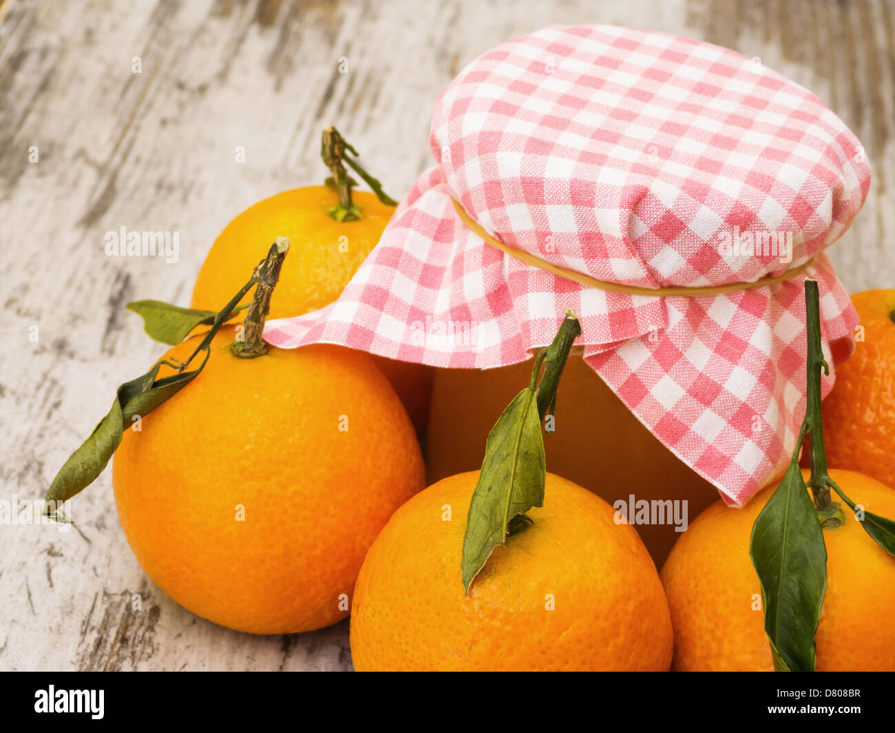 Clementine Jam with Fruit Stock Photo Alamy