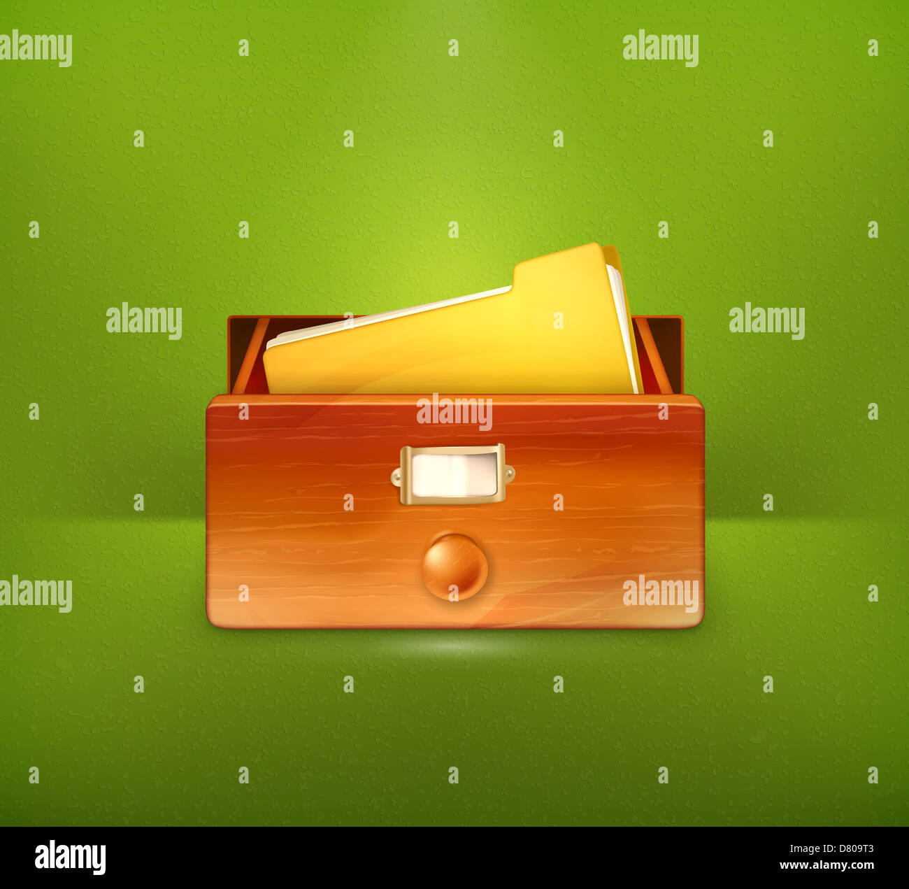 Open card catalog Stock Photo Alamy