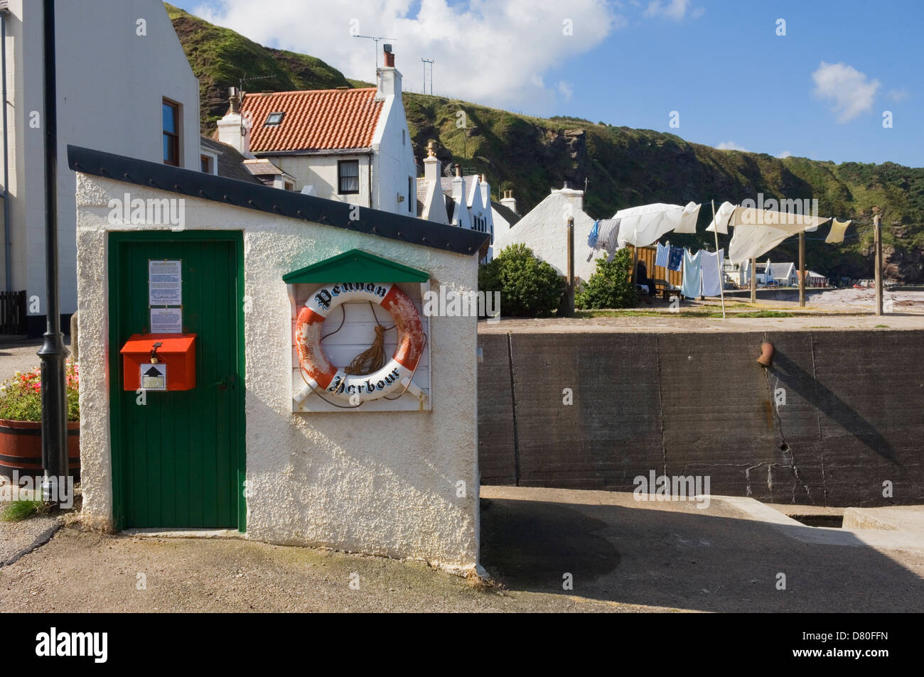 The village of Pennan in Aberdeenshire, Scotland Stock Photo Alamy