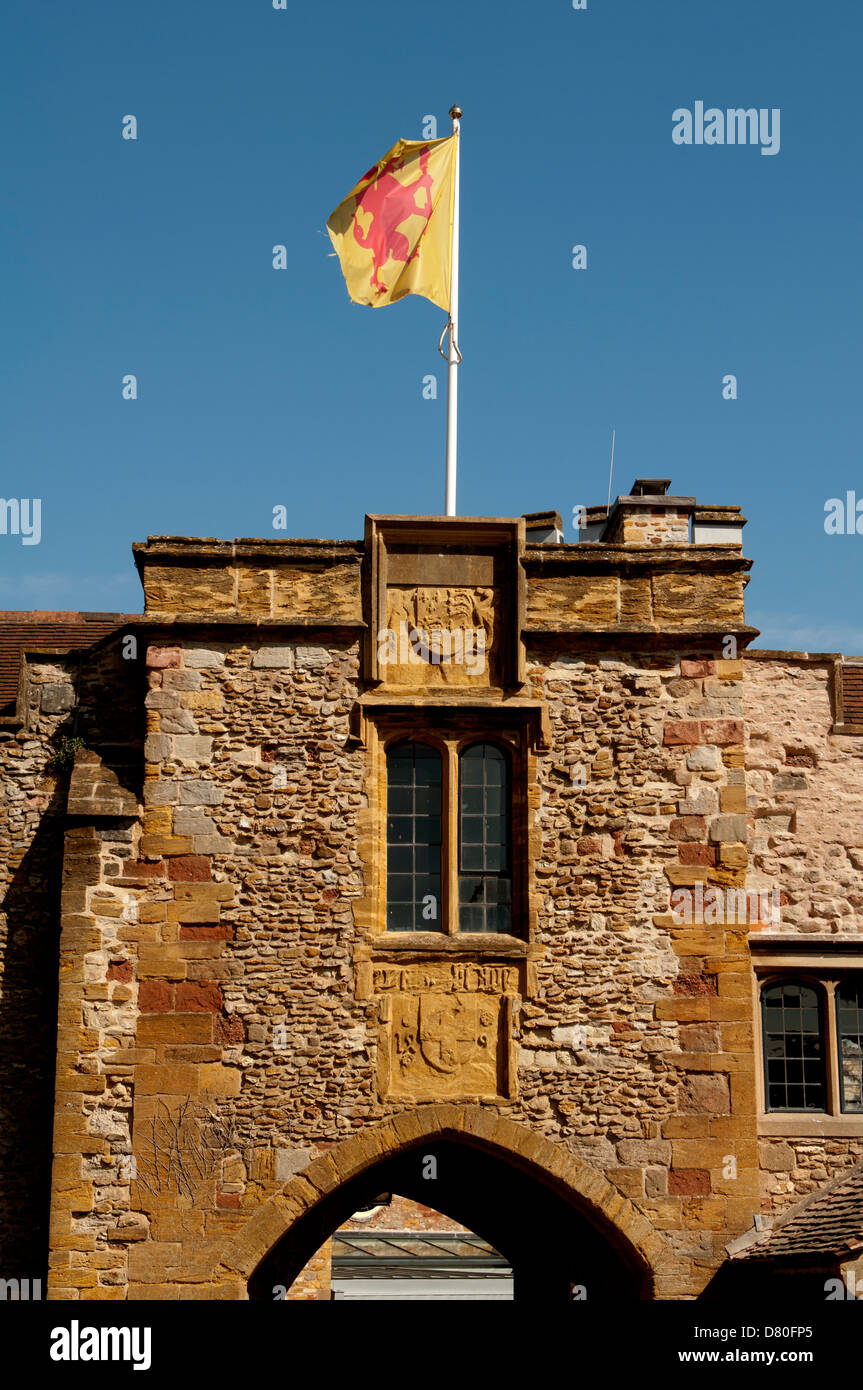 Taunton Castle, Somerset, England, UK Stock Photo