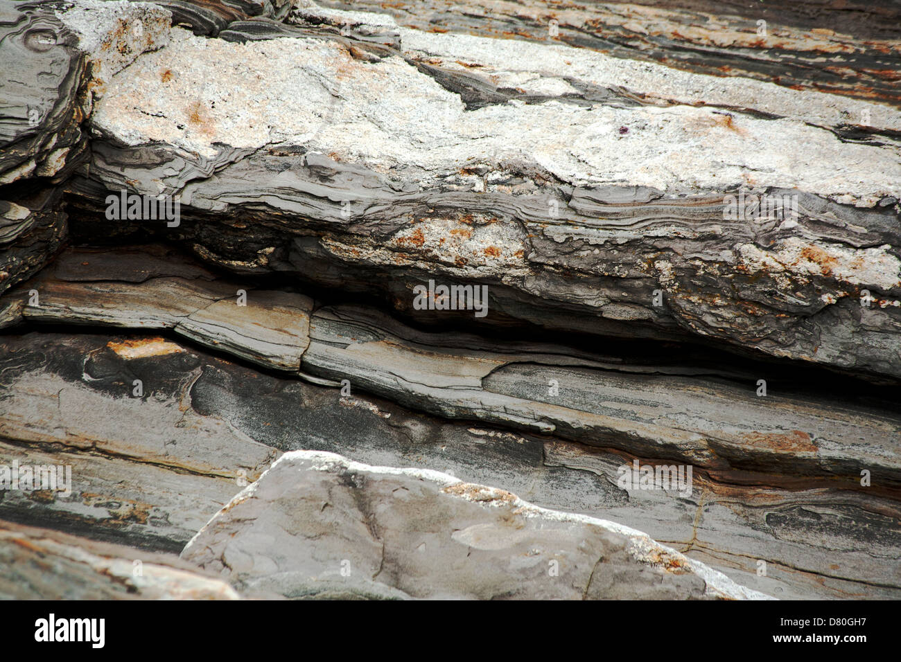 Maine sedimentary rock hi-res stock photography and images - Alamy