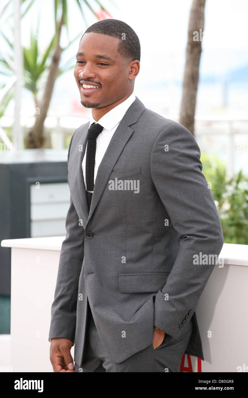 Cannes, France. 16th May 2013. Ryan Coogler, director, at the Fruitvale Station film photocall at the Cannes Film Festival 16th May 2013. Credit:  Doreen Kennedy / Alamy Live News Stock Photo