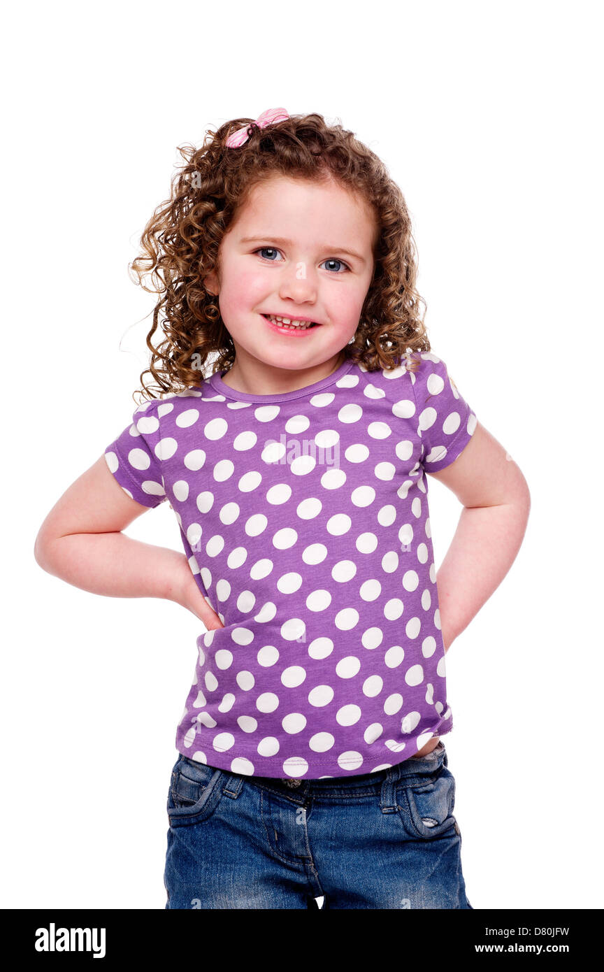Little girl hands on hips hires stock photography and images Alamy