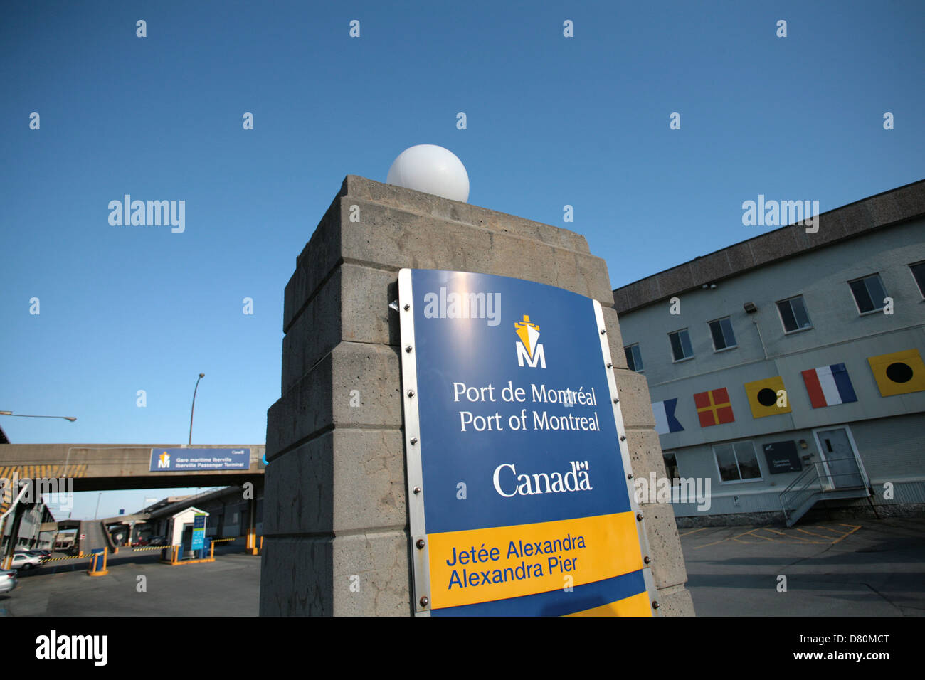 The Port of Montreal in Quebec Stock Photo Alamy
