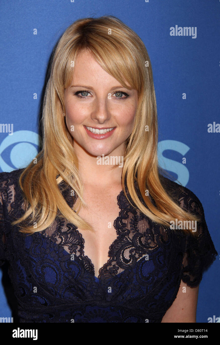 New York, USA. 15th May 2013. Actor MELISSA RAUCH attends the 2013 CBS ...
