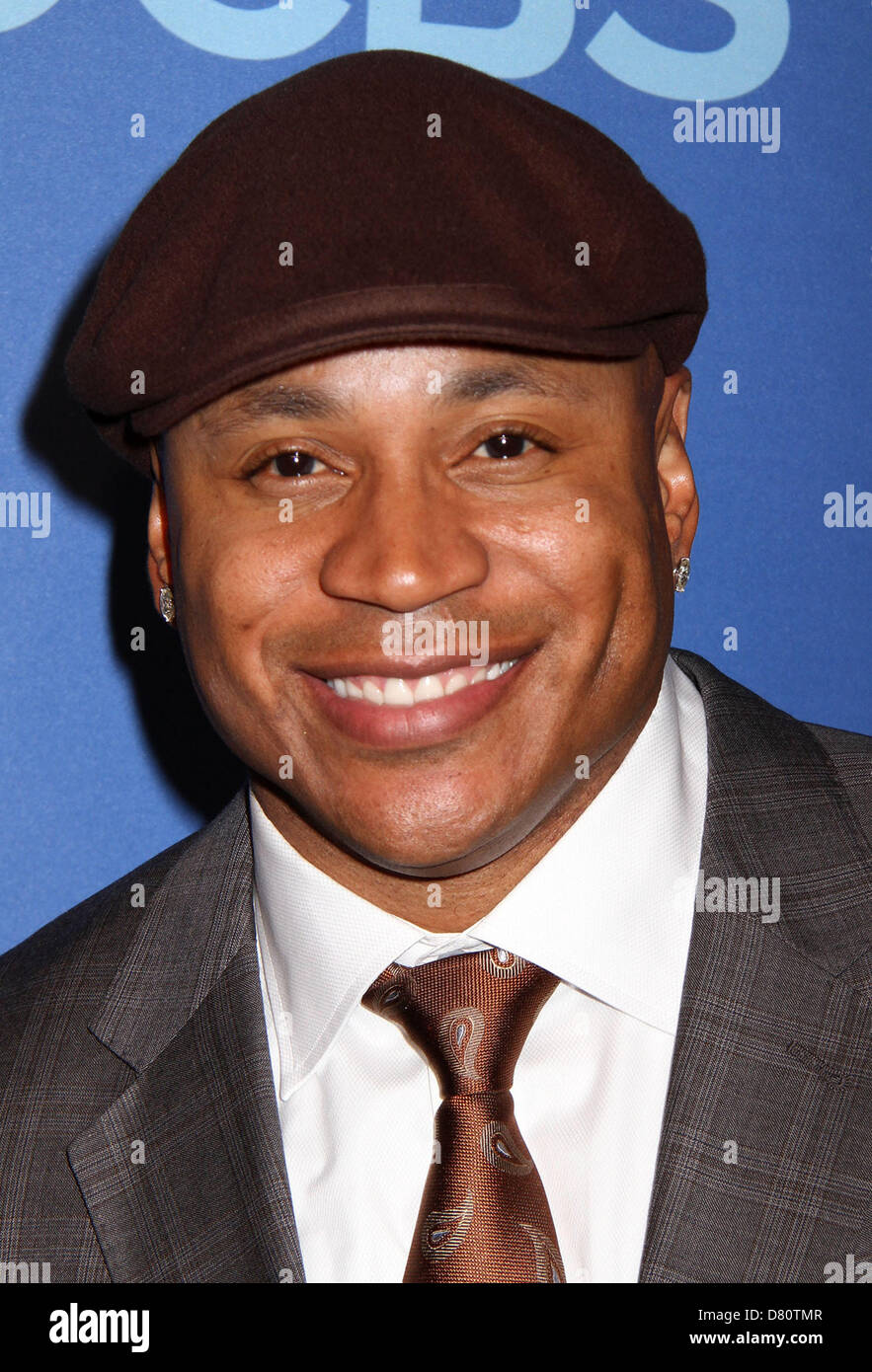 New York, USA. 15th May 2013. Actor/hip hop artist LL COOL J attends the 2013 CBS upfront held at the Tents at Lincoln Center. (Credit Image: Credit:  Nancy Kaszerman/ZUMAPRESS.com/Alamy Live News) Stock Photo