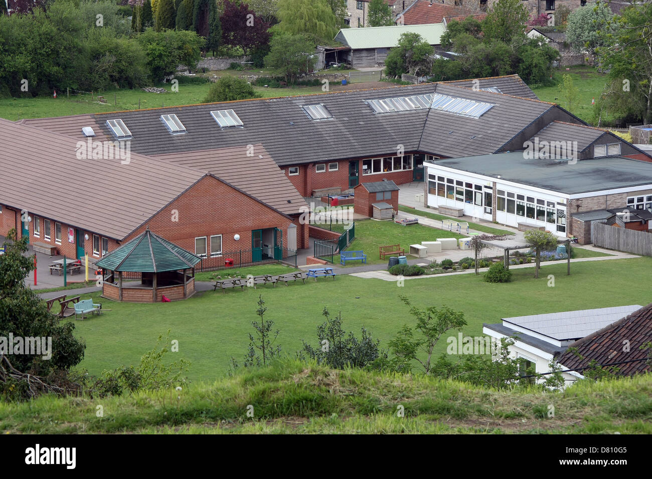 Almondsbury Primary School in South Gloucestershire, England, UK. May