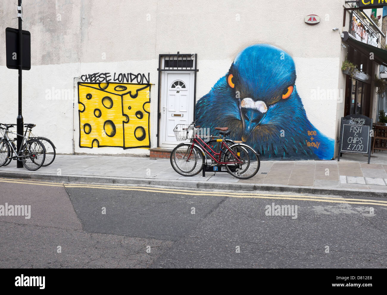 Street Art Hackney London Stock Photo
